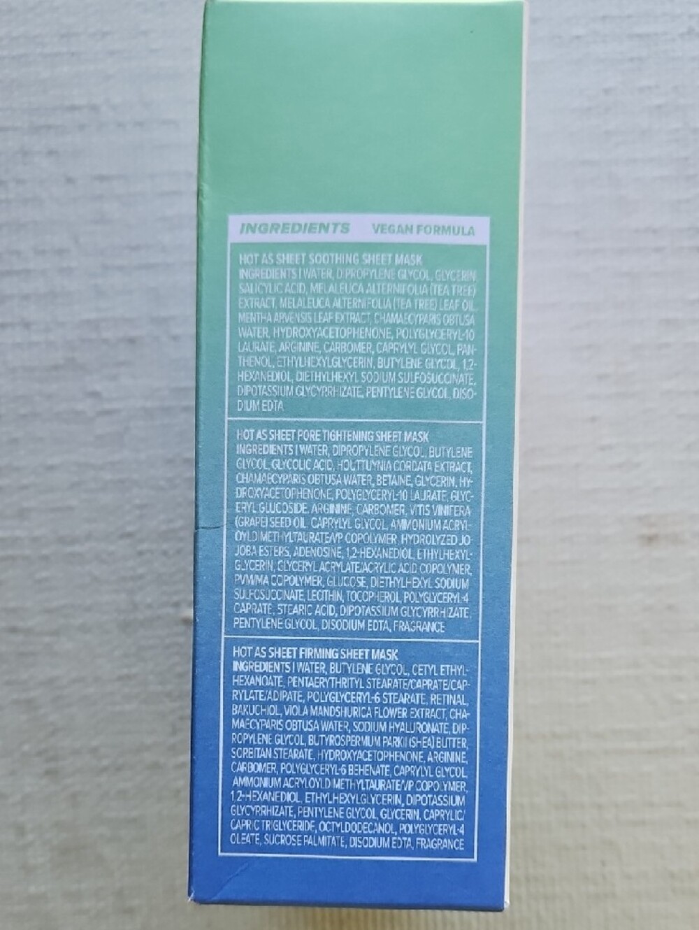 Hot As Sheet 5-Day Eye & Face Multi-Masking Set - Picture 3 of 8